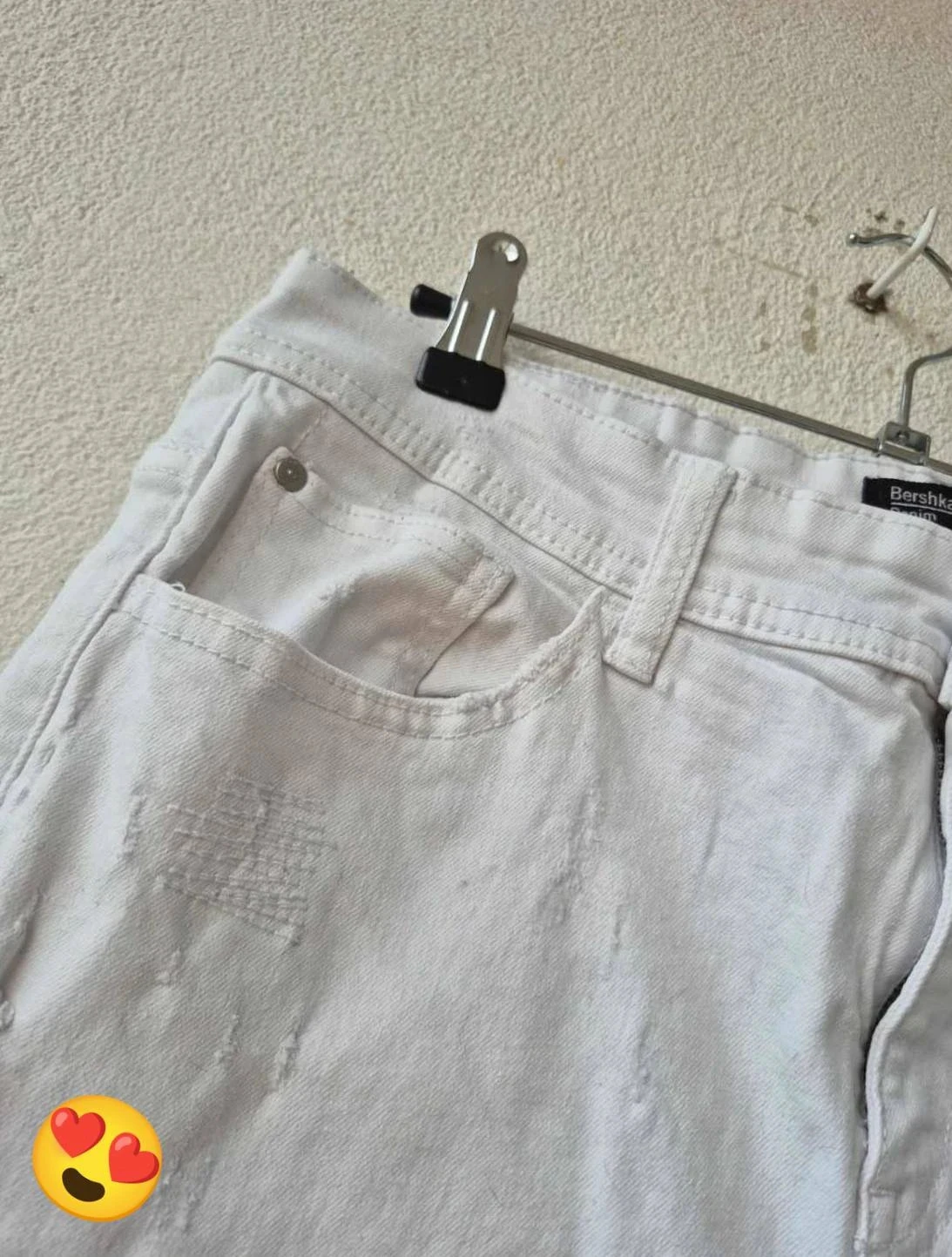 Jean skinny fit blanco liso – photo 5
